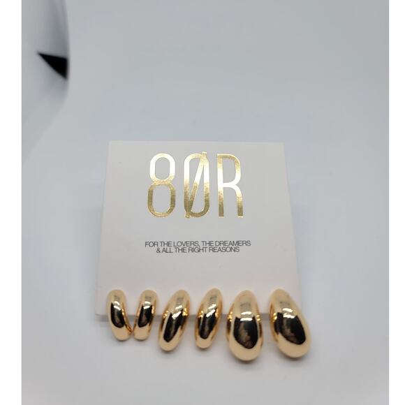 8 Other Reasons Earrings Hoop Set - Picture 7 of 11